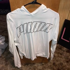 Puma Hooded Crop Top